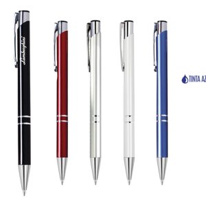 BOLIGRAFO DE ALUMINIO PREMIER DE TINTA AZUL