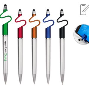 BOLÍGRAFO DE PLÁSTICO CON TOUCH HOLDER