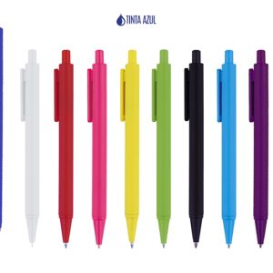 BOLÍGRAFO DE PLÁSTICO BELMA DE TINTA AZUL