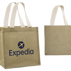 BOLSA DE YUTE CANCÚN CAFÉ