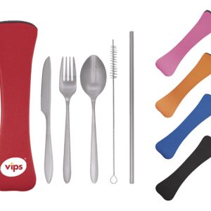 ESTUCHE CON CUBIERTOS MEDITERRANEO