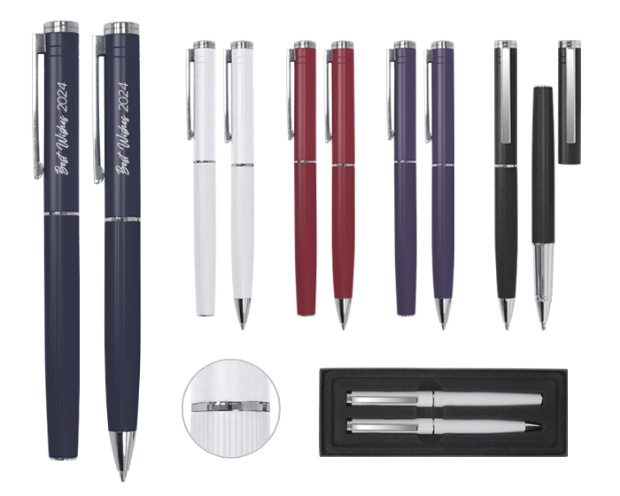 SET DE BOLÍGRAFOS DE METAL MOZART