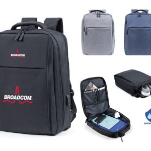 MOCHILA BACKPACK PORTA LAPTOP USB NERD