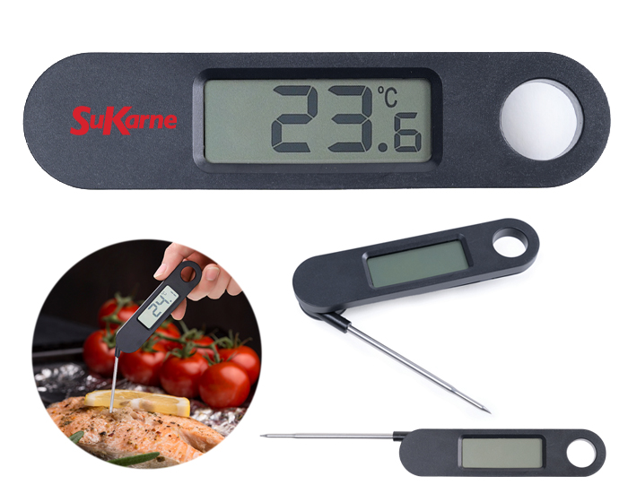 TERMÓMETRO DIGITAL PLEGABLE DE COCINA MEAL