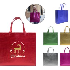 BOLSA DE NONWOVEN METALIZADO GLEAM