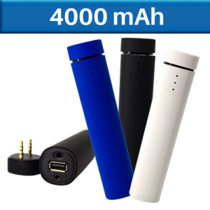 POWER BANK SOUND CON BOCINA CAPACIDAD 4,000 mAh INCLUYE CABLE CON 5 ADAPTADORES Y CABLE AUXILIAR