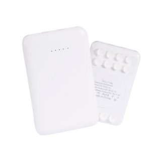 Power Bank inalámbrica con ventosa 5,000MAh