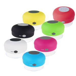 BOCINA BLUETOOHT REDONDA ECONOMICA CON BLUETOOTH Y SPEAKER