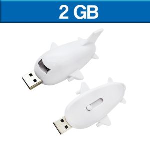 USB AVION BLANCO 2GB