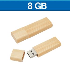 USB ECOLOGICA BAMBOO DE 8GB
