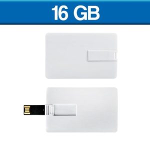 USB TARJETA SLIM BLANCA 16GB