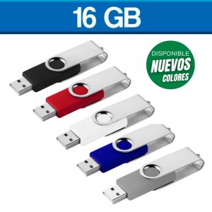 USB GIRATORIA LONDON AZUL 16GB