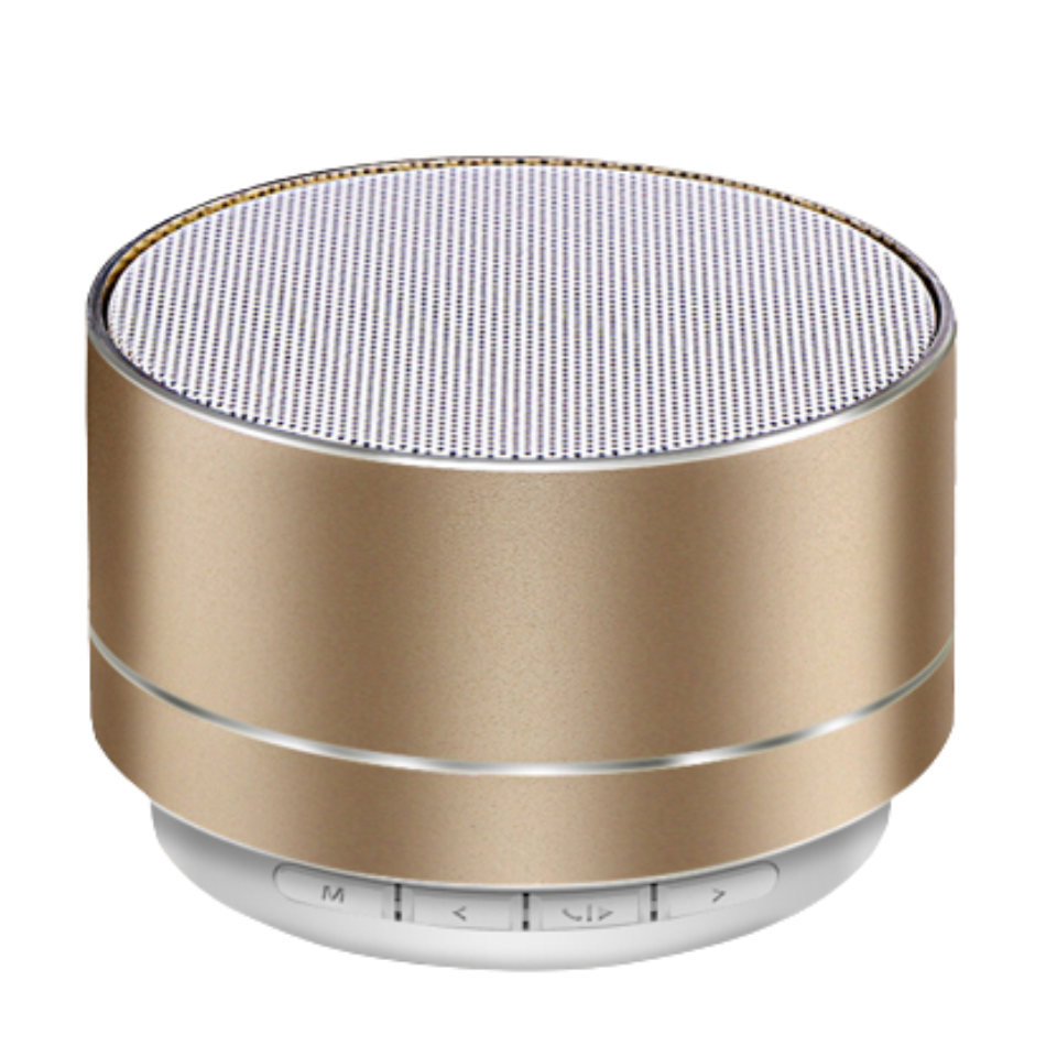BOCINA METALICA AZUL FUERTE CON BLUETOOTH - Image 5