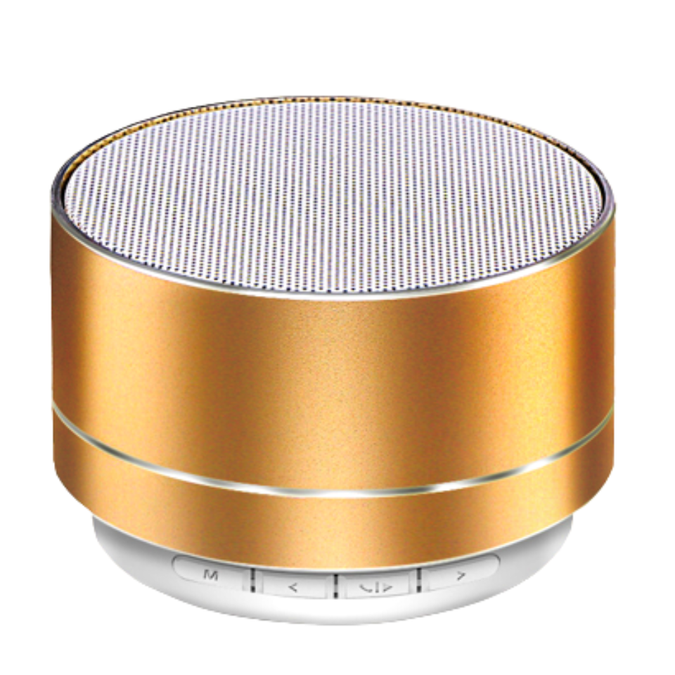 BOCINA METALICA AZUL FUERTE CON BLUETOOTH - Image 6