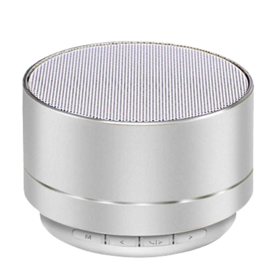 BOCINA METALICA AZUL FUERTE CON BLUETOOTH - Image 8