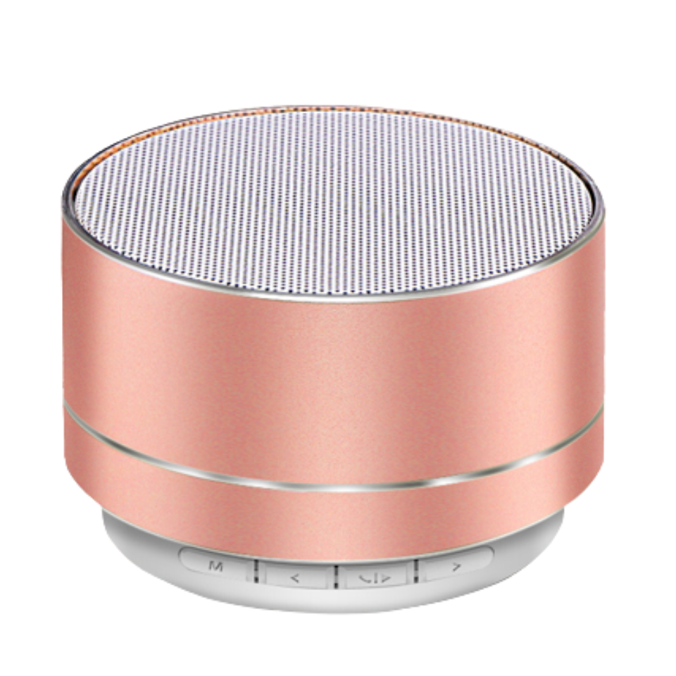 BOCINA METALICA AZUL FUERTE CON BLUETOOTH - Image 2