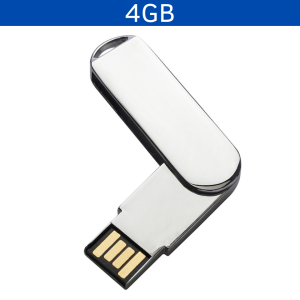 USB GIRATORIA METÁLICA 4GB