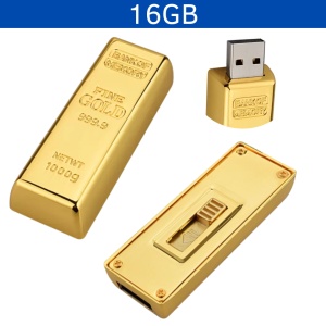 USB LINGOTE AMARILLO 16GB