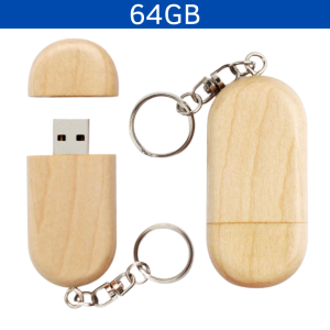 MEMORIA USB LLAVERO OVALADA
